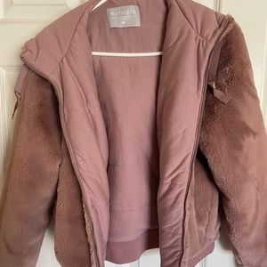 Athleeta Teddy Coat